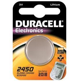 Pila bottone al litio Duracell 3V DL2450