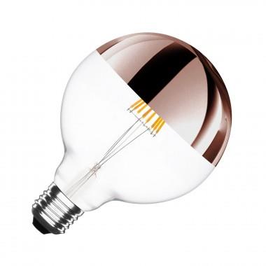 Lampadina LED E27 Regolabile Filamento Copper Reflect Supreme G125 6W