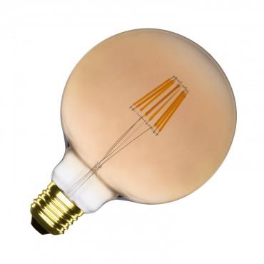 Lampadina LED E27 Regolabile Filamento Gold Supreme G125 6W