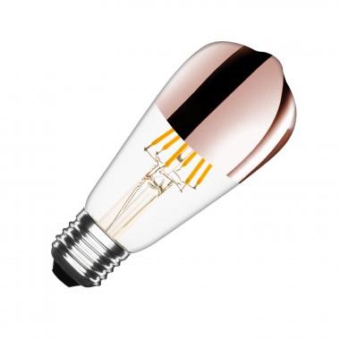 Lampadina LED E27 Regolabile Filamento Copper Reflect Big Lemon ST64 7.5W